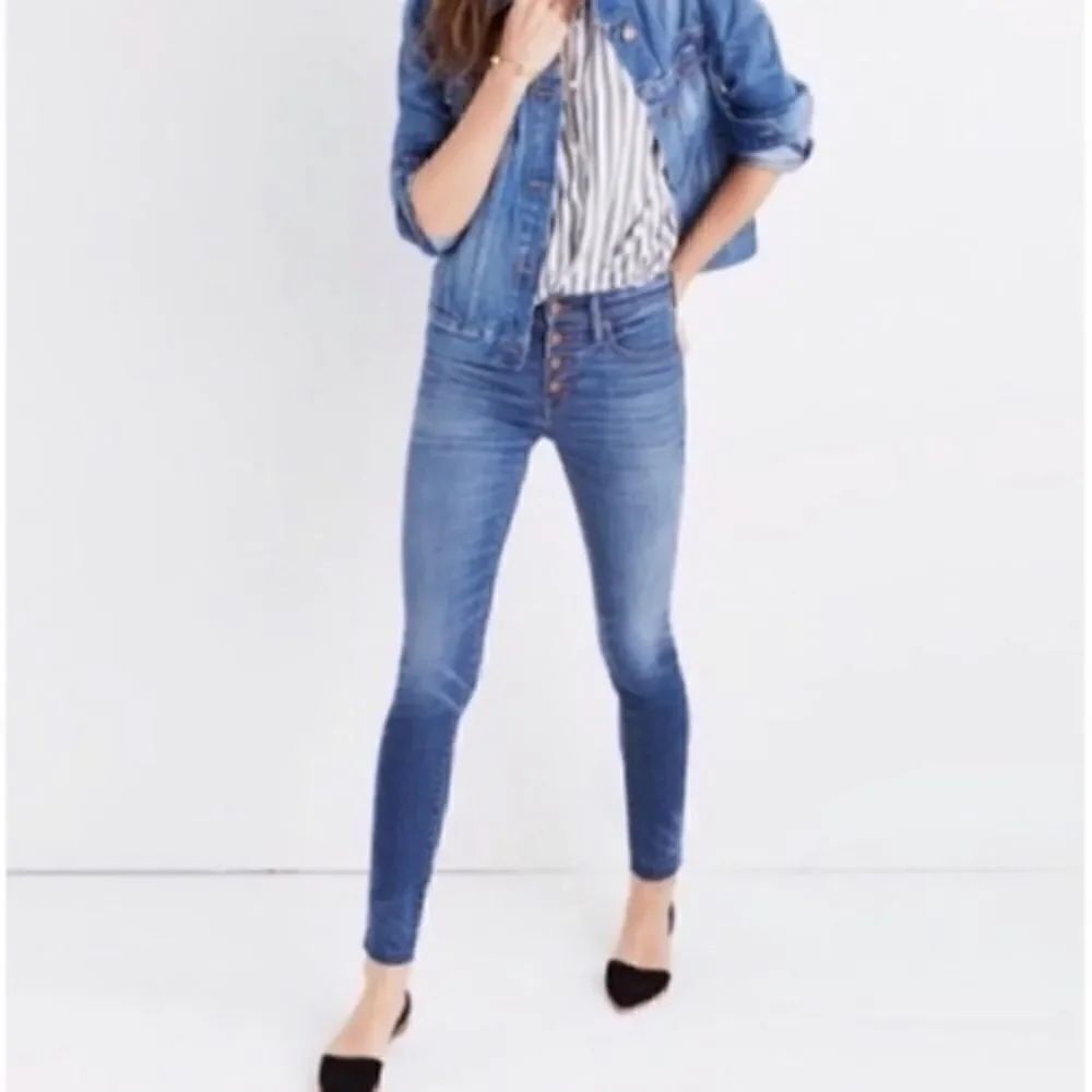 Madewell 10” High Rise Skinny Jeans Size 29